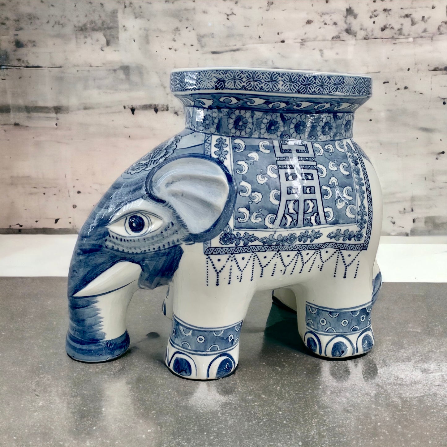 Gorgeous Elephant Stool/ Side Table