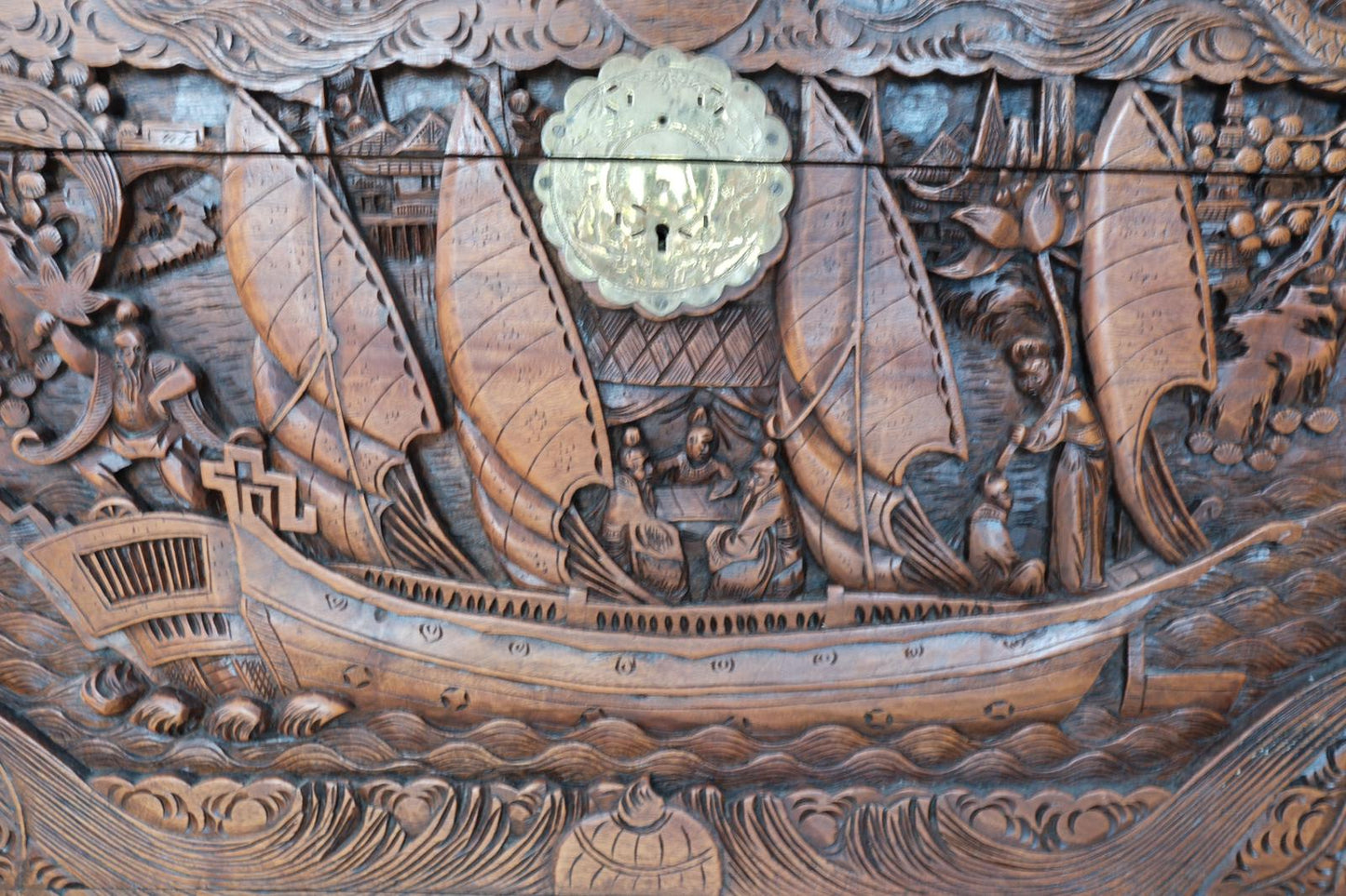 Beautiful Camphor Wood Chest