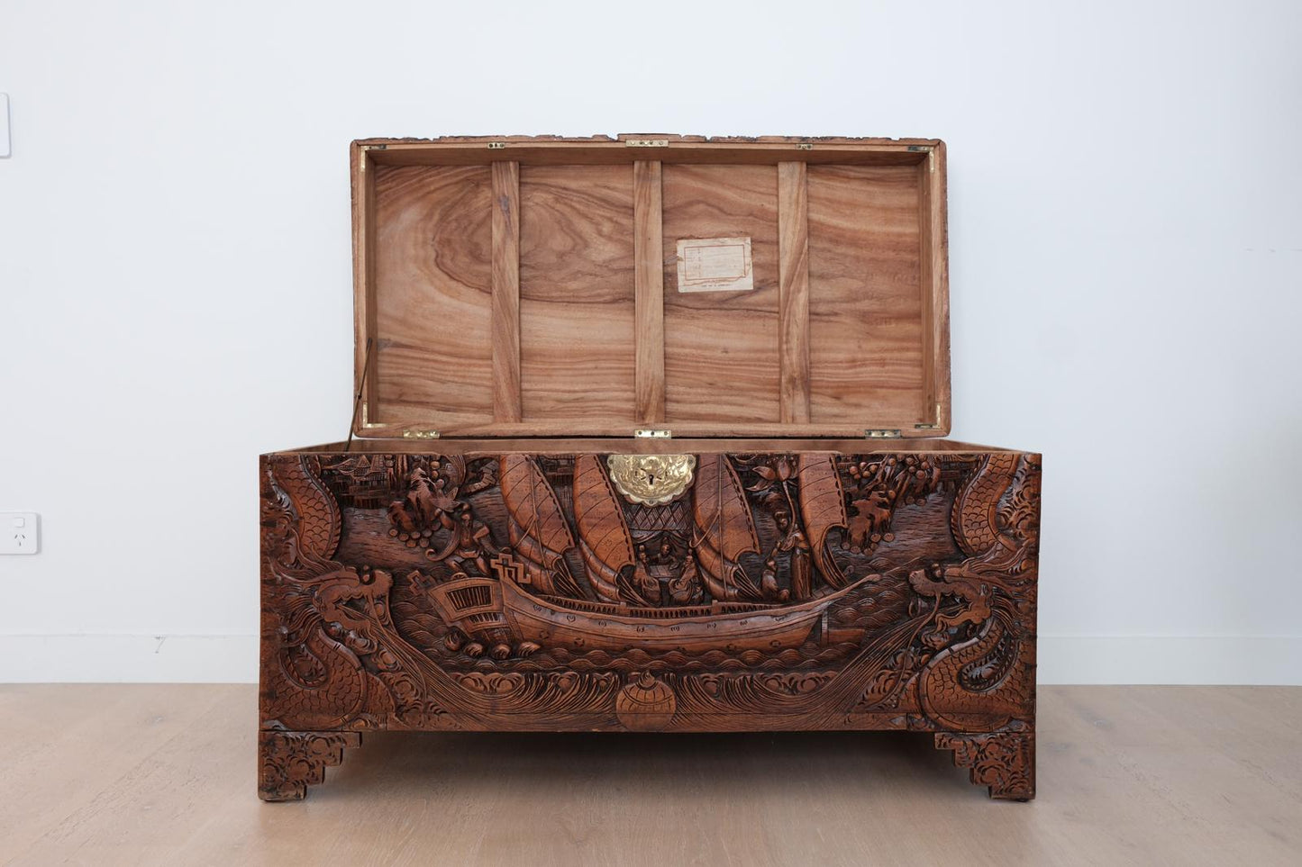 Beautiful Camphor Wood Chest