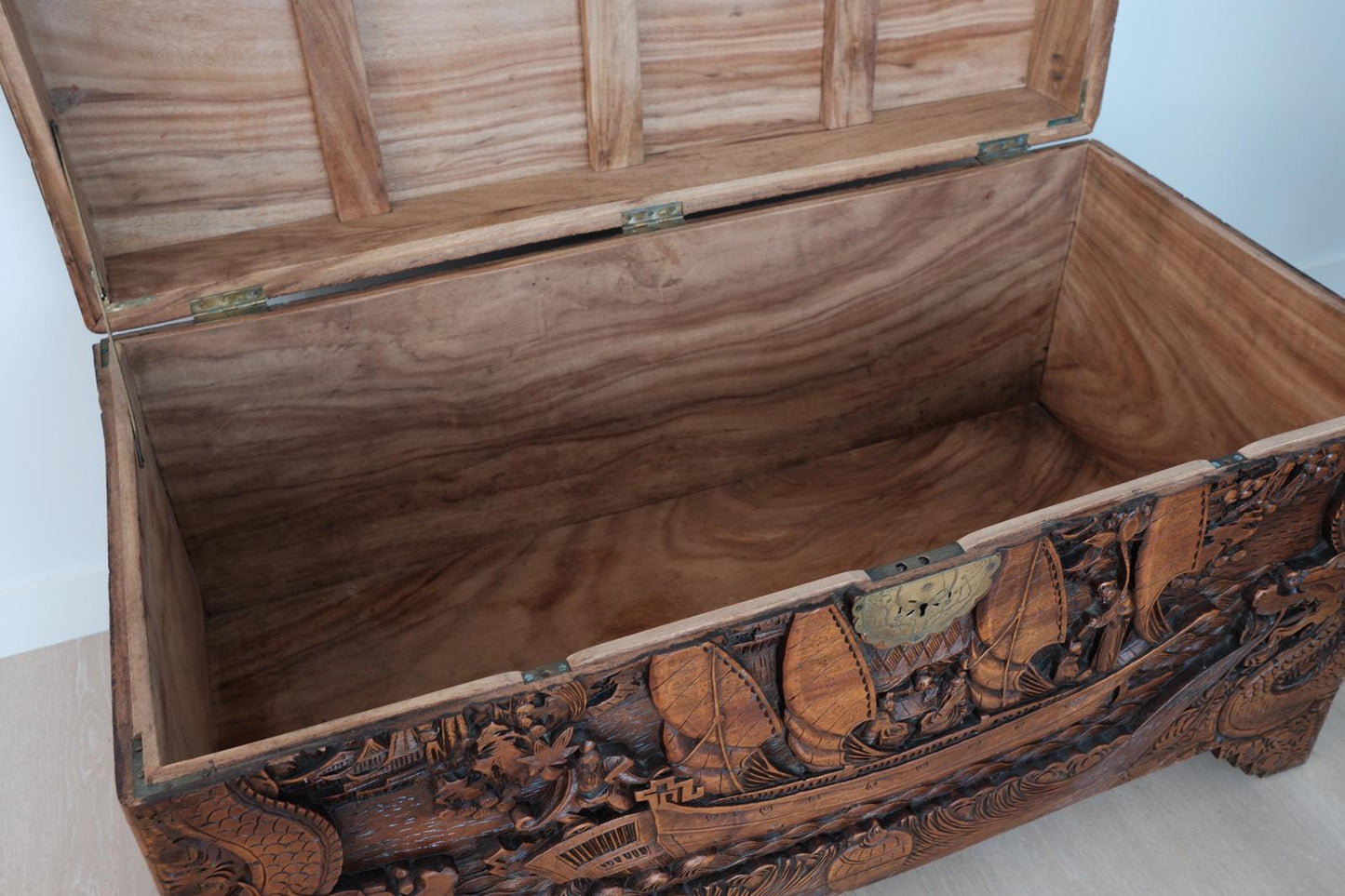 Beautiful Camphor Wood Chest
