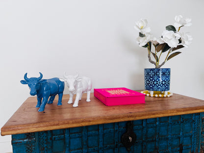 Funky Set of Decorative Bulls