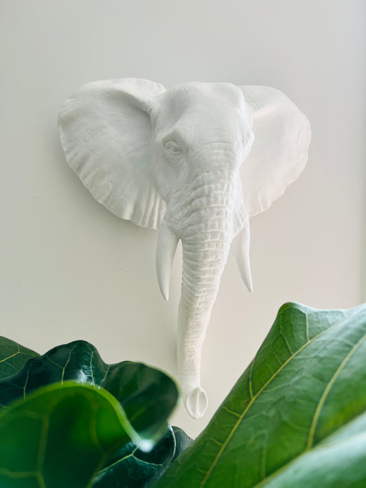 White Elephant Wall Art