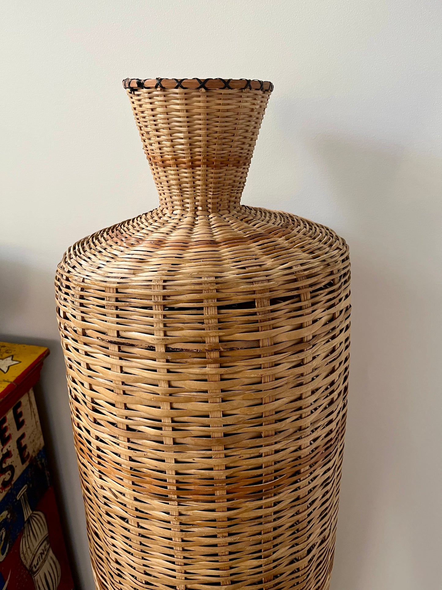 Tall Handwoven Decorative Vases