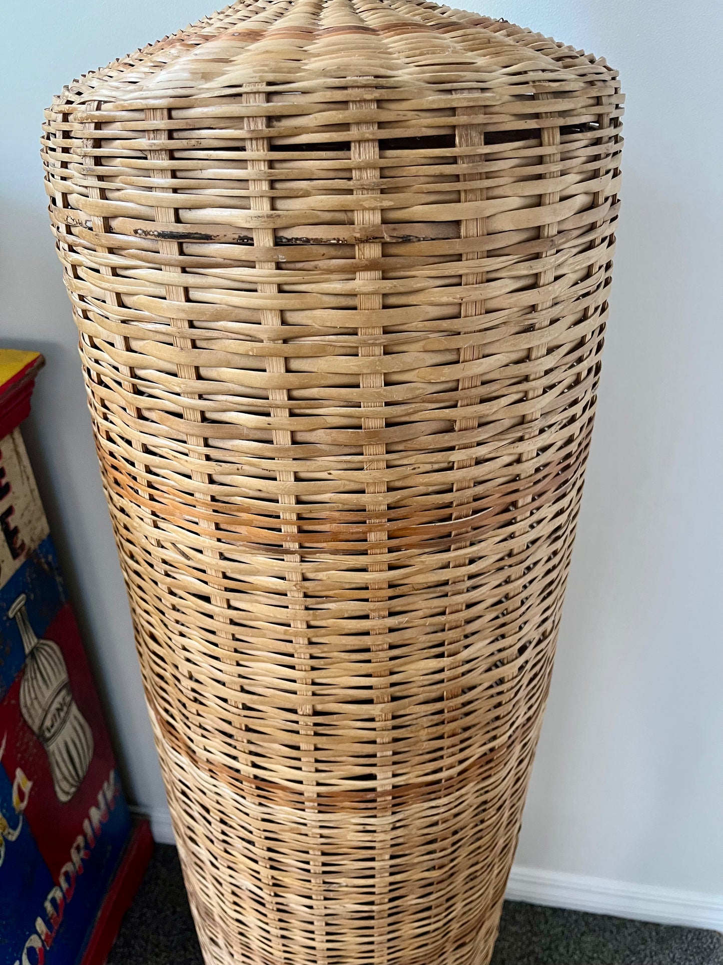 Tall Handwoven Decorative Vases