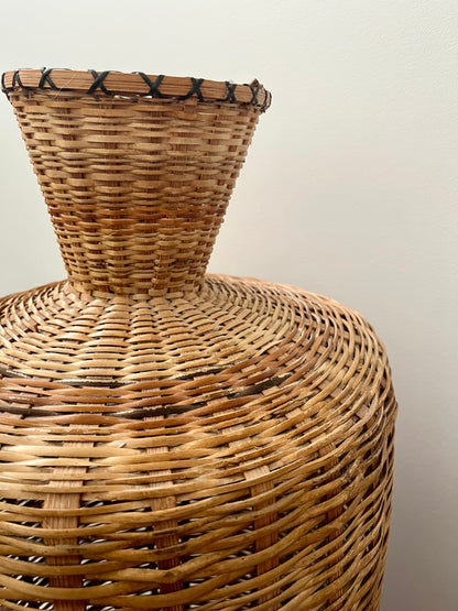 Tall Handwoven Decorative Vases