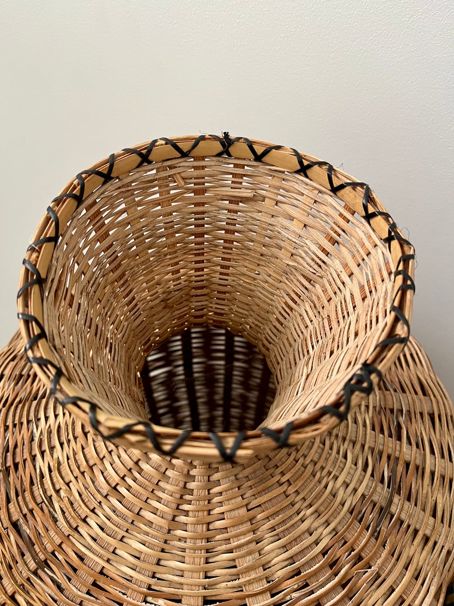Tall Handwoven Decorative Vases
