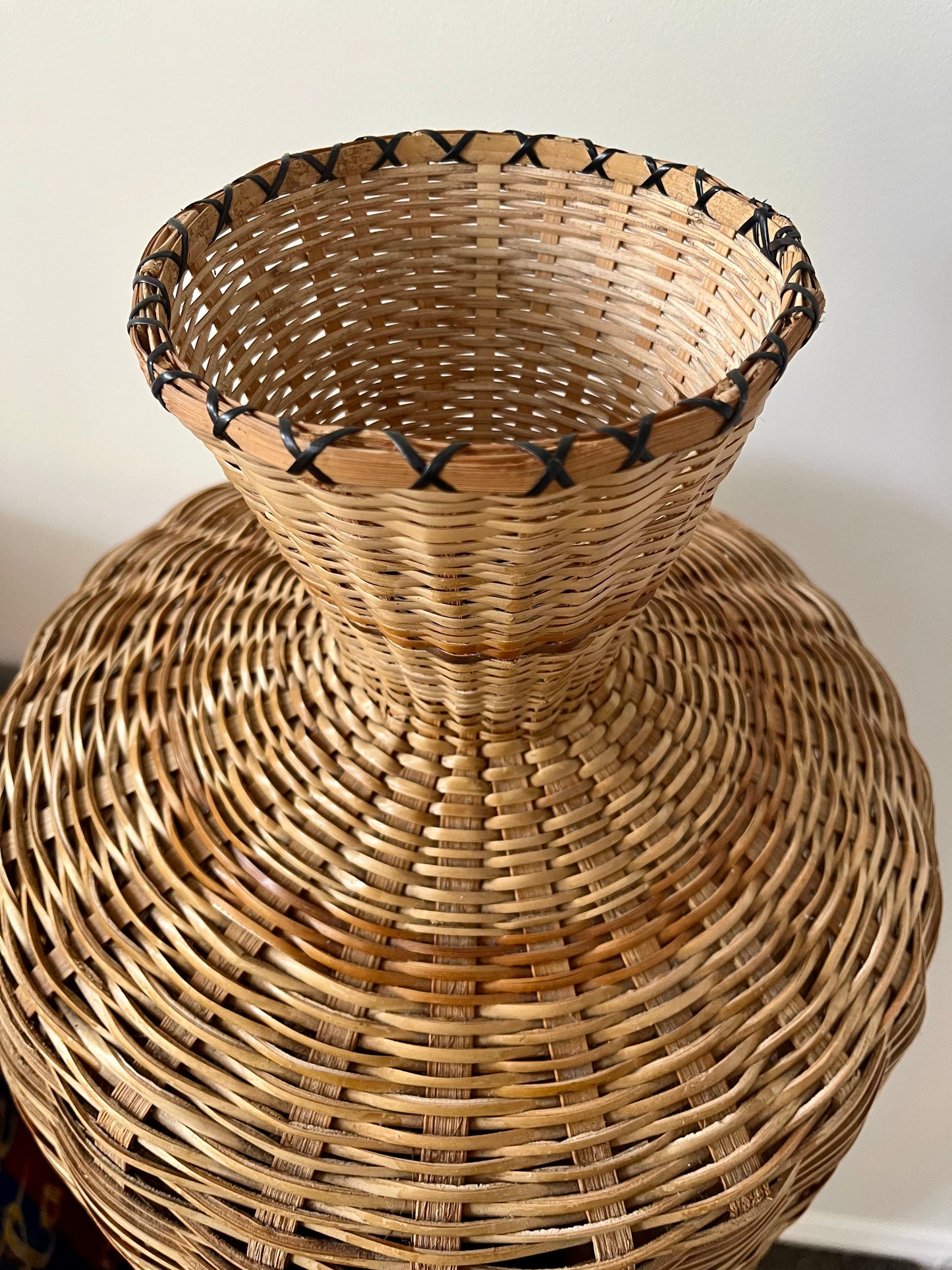 Tall Handwoven Decorative Vases