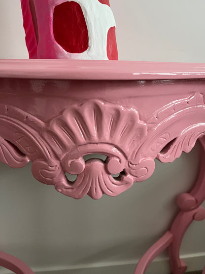 Gorgeous Pink Glossy Table