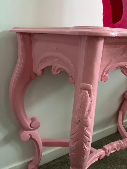 Gorgeous Pink Glossy Table