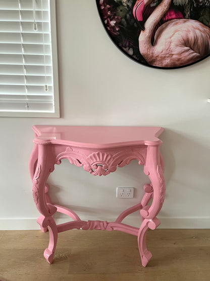 Gorgeous Pink Glossy Table