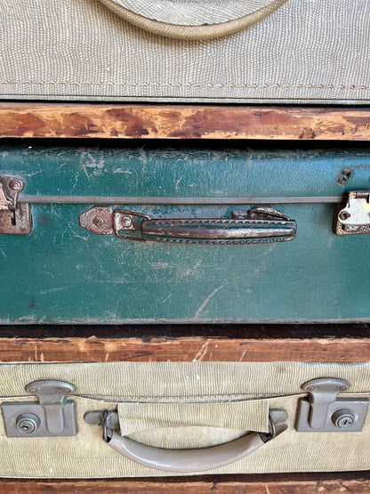 Vintage Suitcase Drawer Set