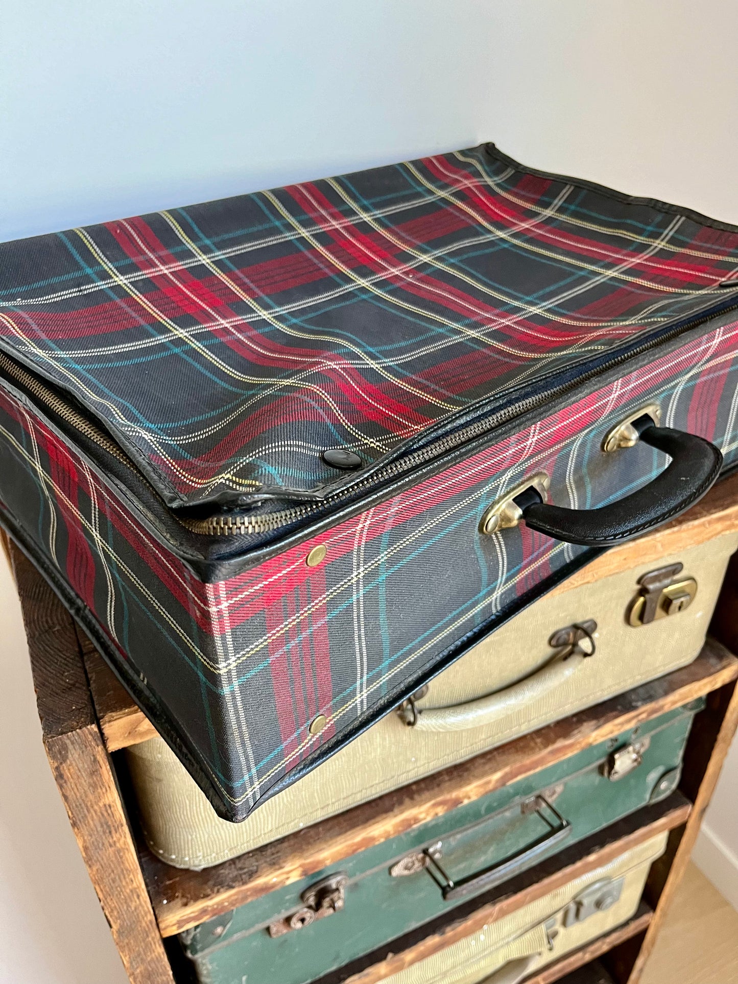 Vintage Suitcase Drawer Set