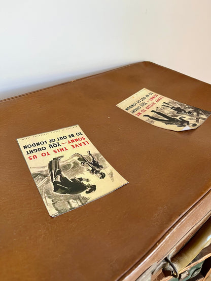 Vintage Suitcase Drawer Set