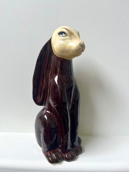 Ceramic Hare Sculpture