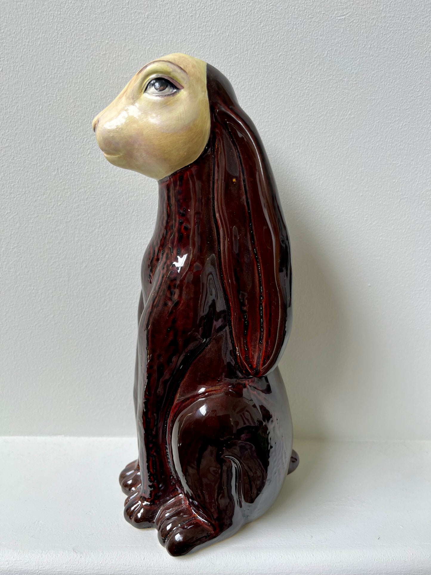 Ceramic Hare Sculpture