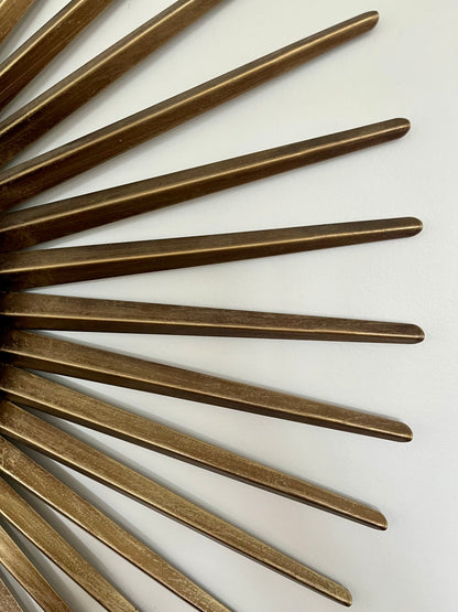 Gorgeous Nood Gold Sun Mirror