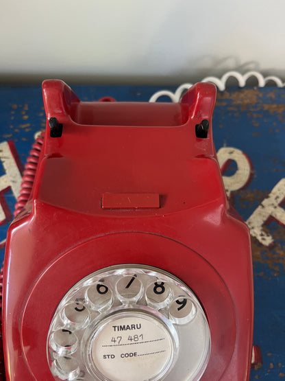 Red Retro Telephone