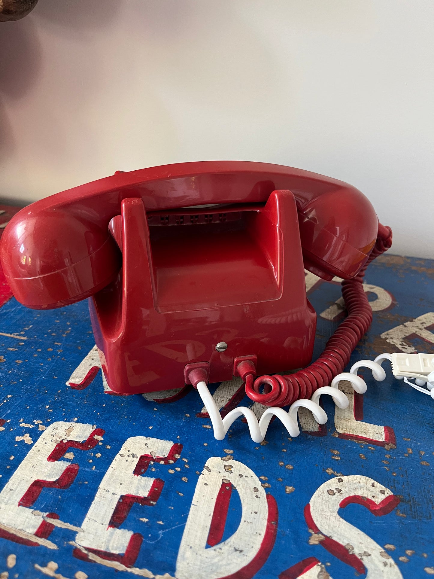 Red Retro Telephone