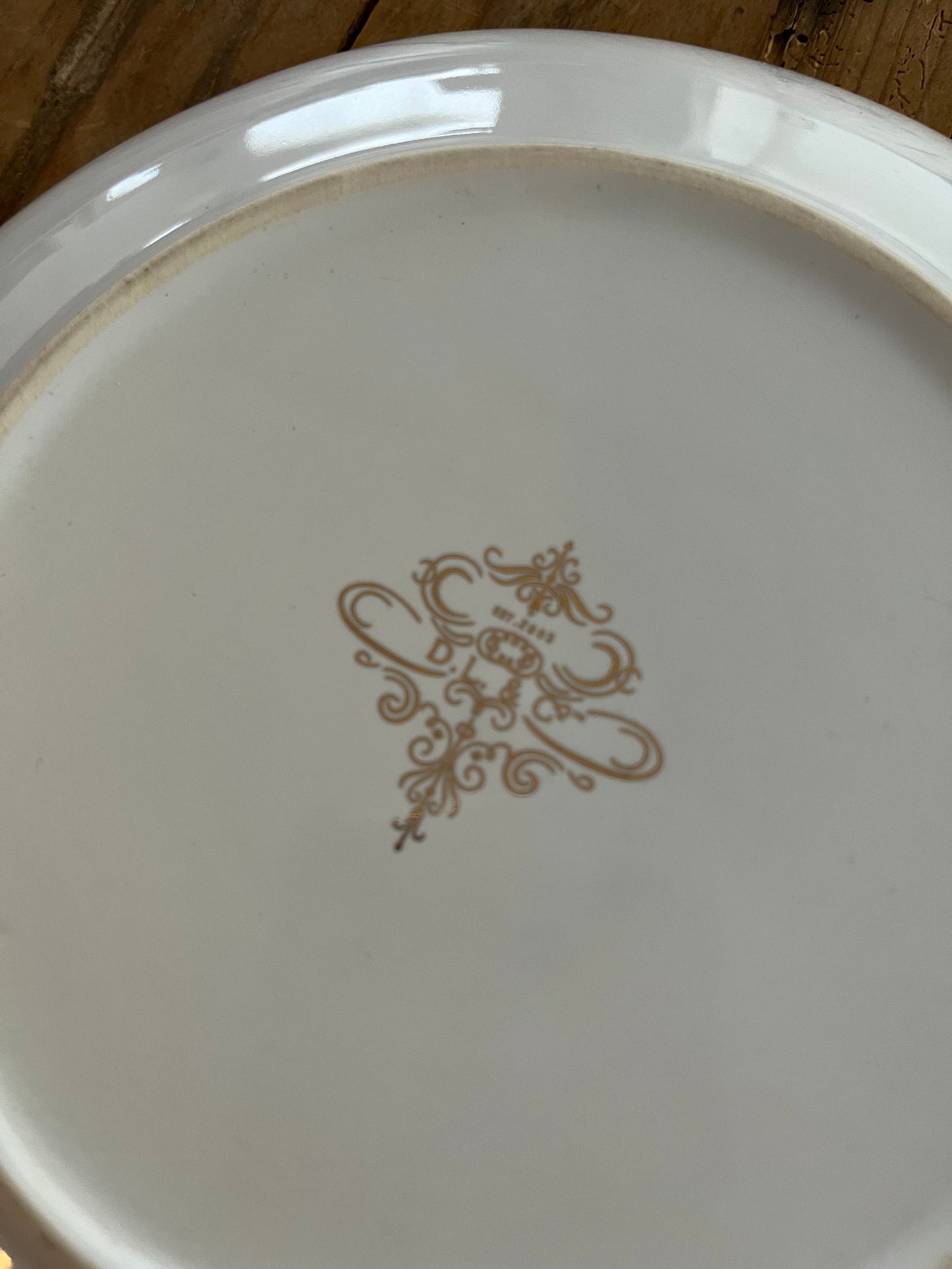 A Set of Four D.L & Co Butterfly Plates