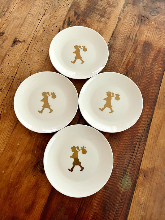 Karen Walker Cocktail Side Plates x 4