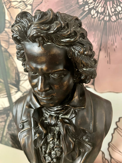 Bronze Beethoven Bust