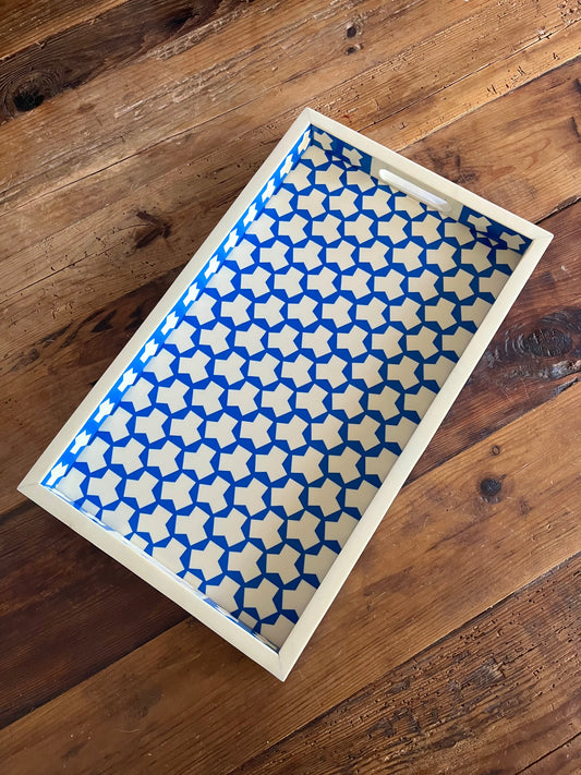 Beautiful Graphic Resin Inlay Tray