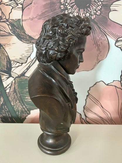 Bronze Beethoven Bust