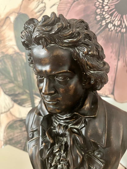 Bronze Beethoven Bust