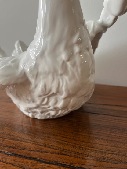Beautiful Ceramic Swan Planter