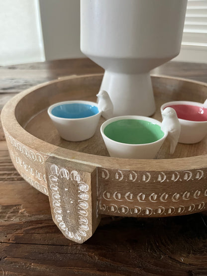 Gorgeous Wooden Tray Display
