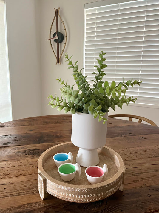 Gorgeous Wooden Tray Display