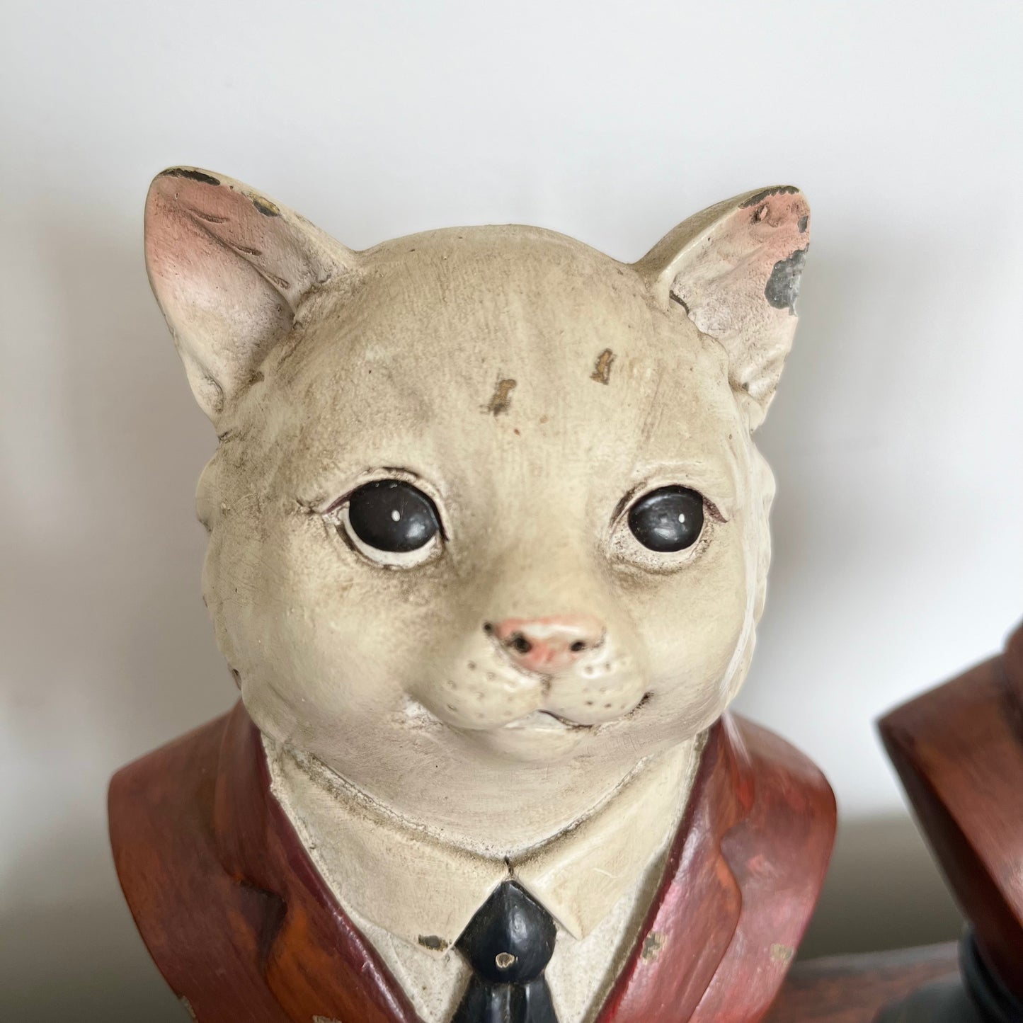 Vintage Cat Bookends