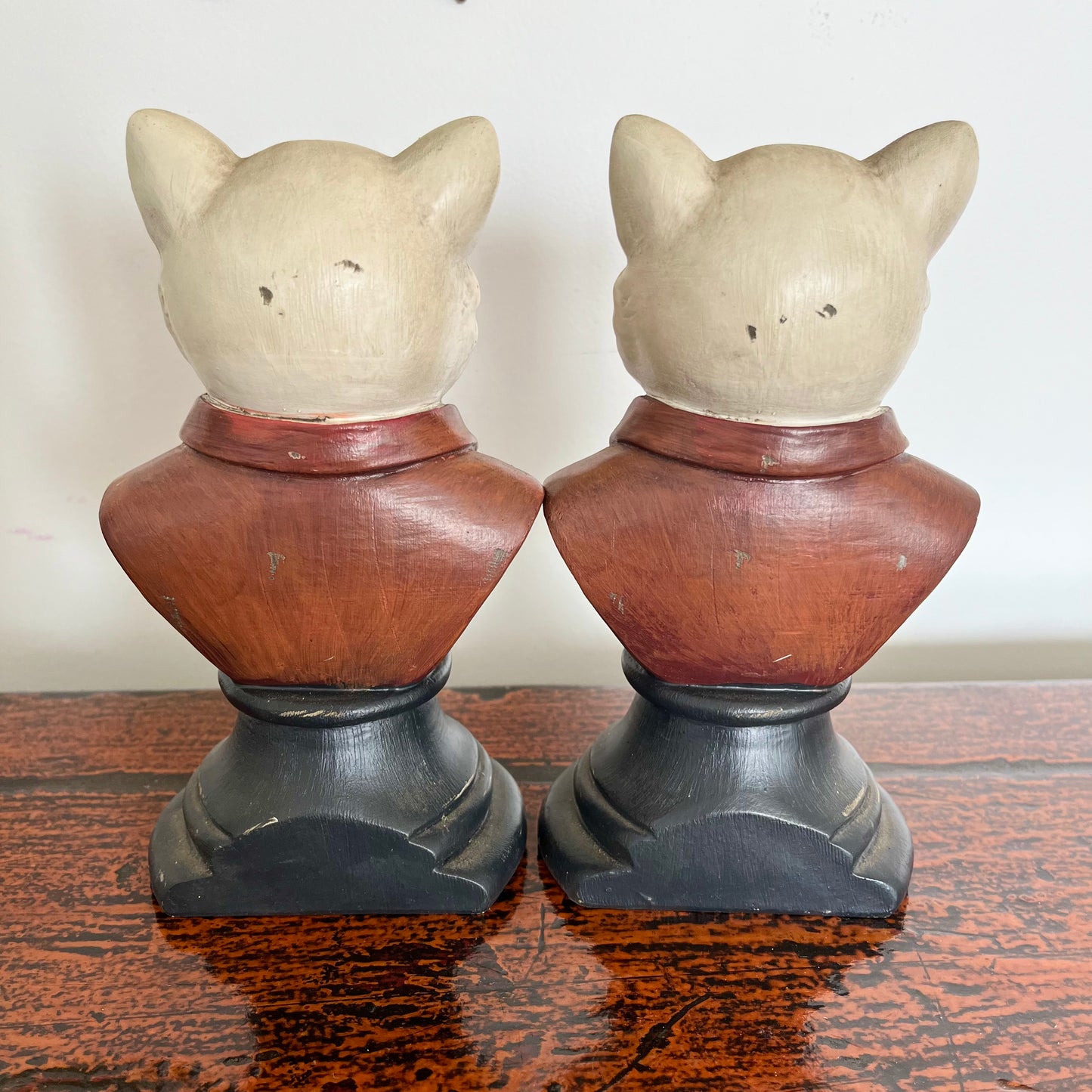 Vintage Cat Bookends