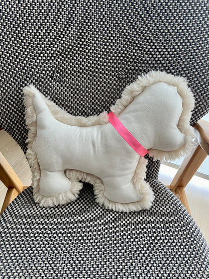 NZ Sheepskin Dog Cushion