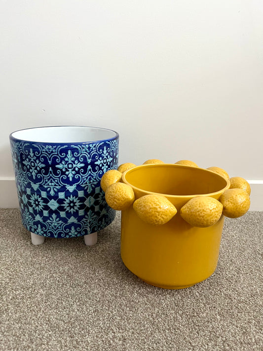 Pair of Pretty Planter Pots