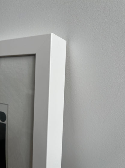 Trio of Black & White Contemporary Framed Prints