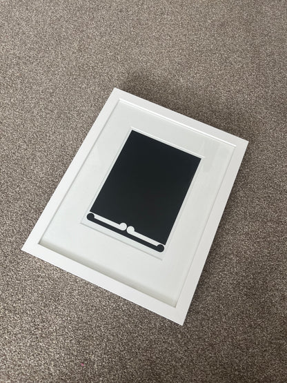 Trio of Black & White Contemporary Framed Prints