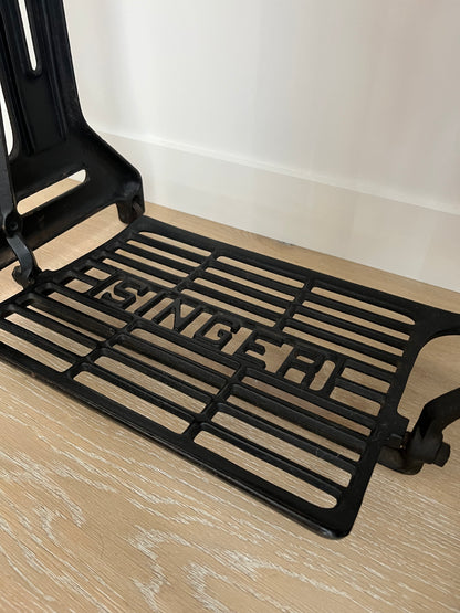 Vintage Singer Sewing Machine Table