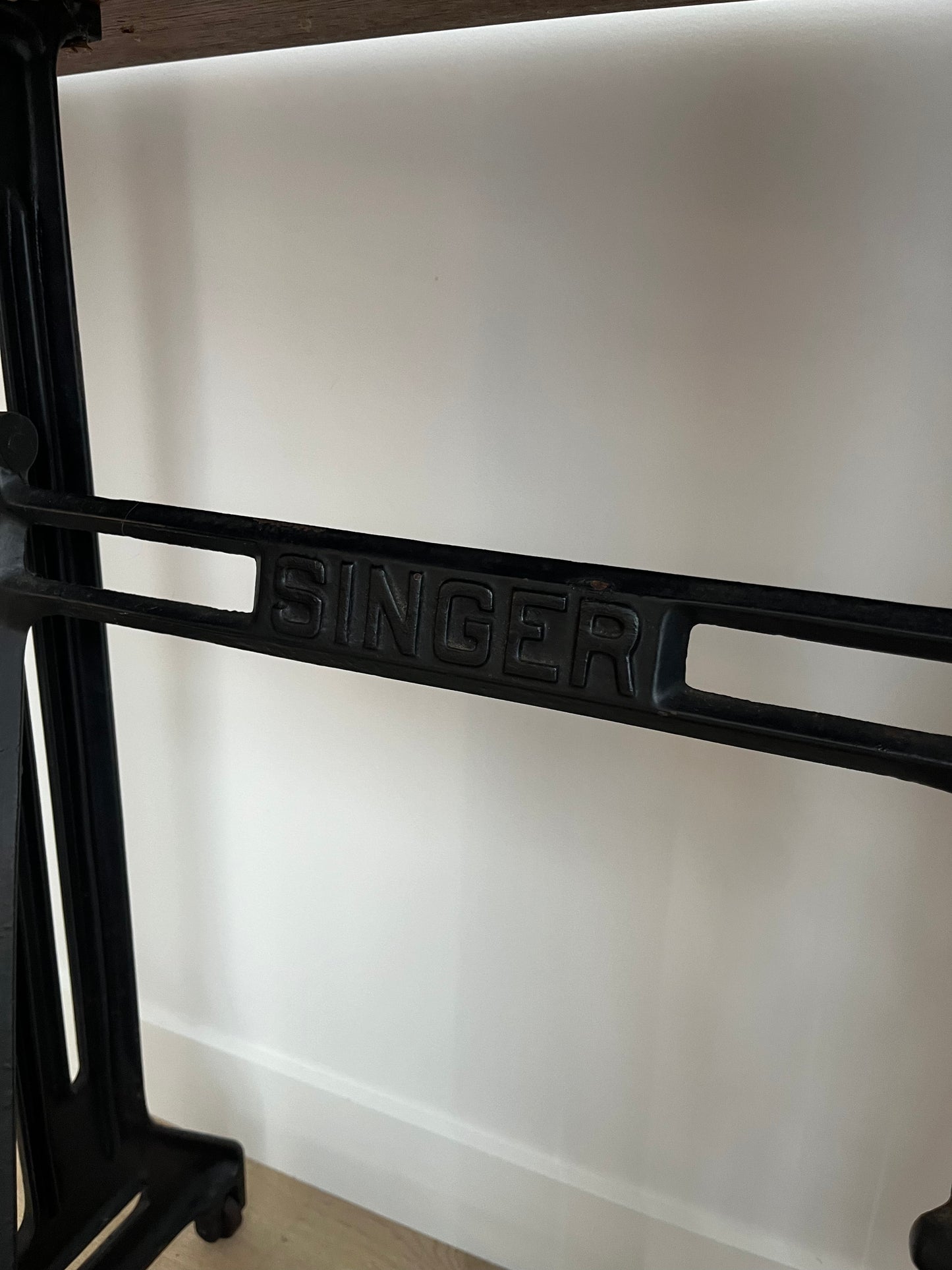 Vintage Singer Sewing Machine Table