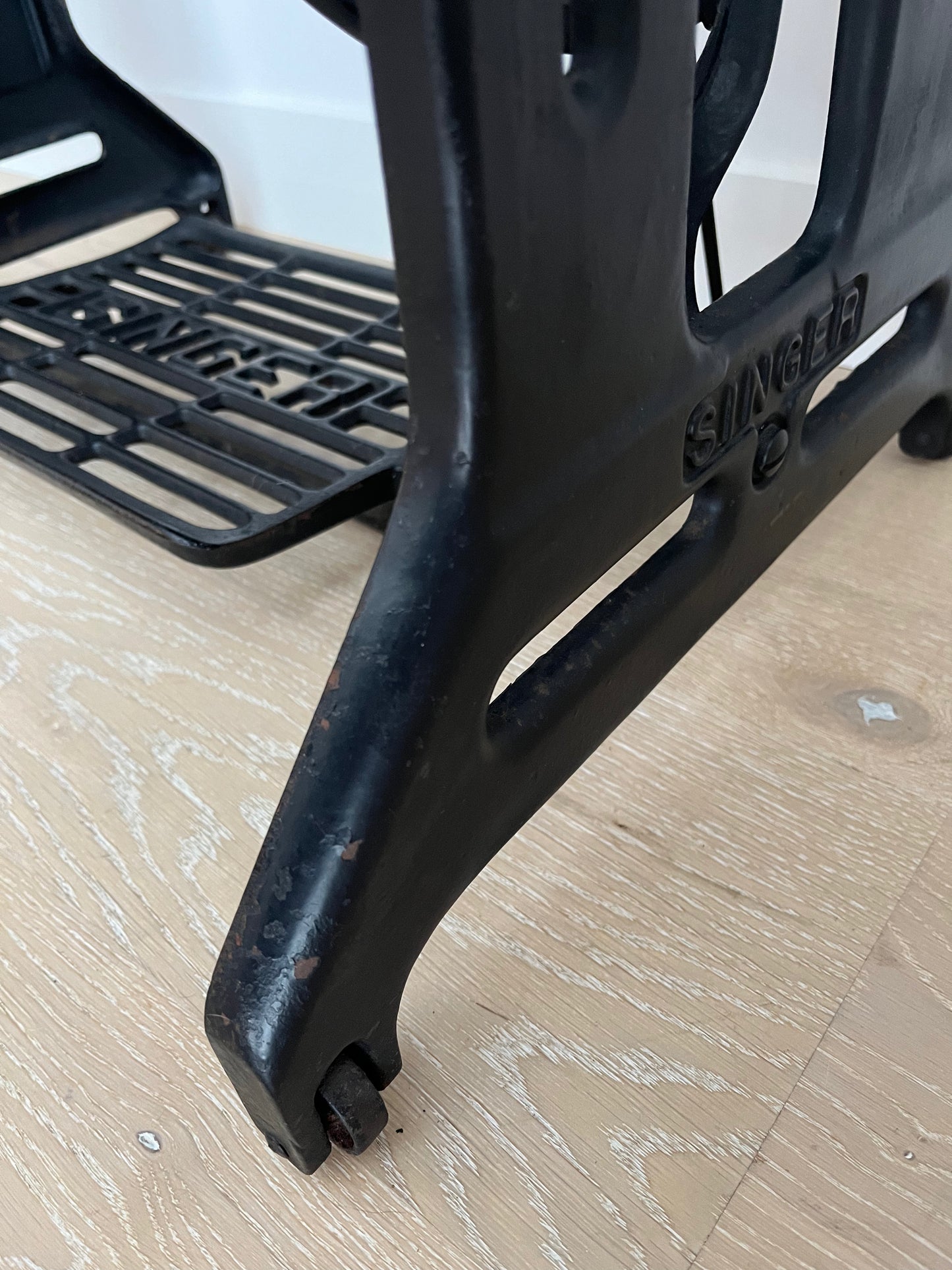 Vintage Singer Sewing Machine Table