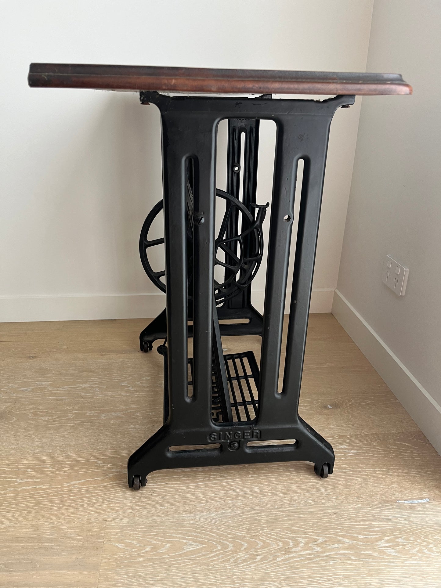 Vintage Singer Sewing Machine Table