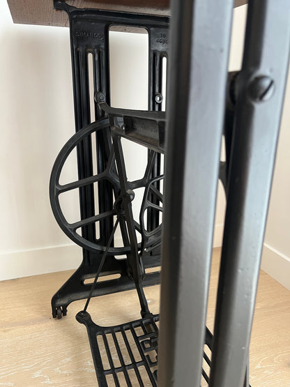 Vintage Singer Sewing Machine Table
