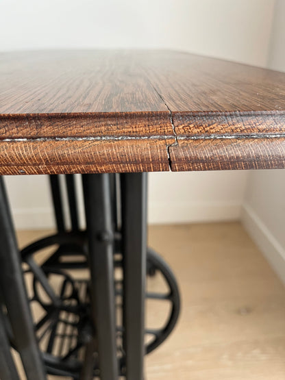 Vintage Singer Sewing Machine Table