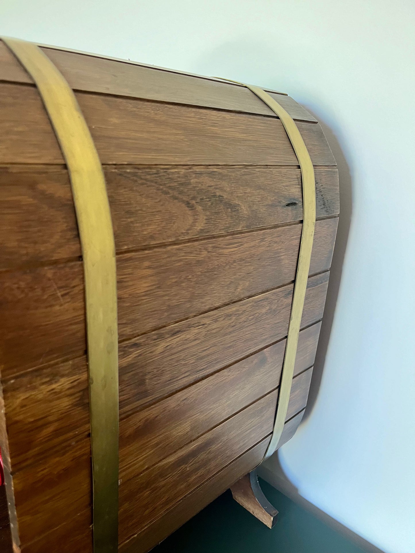 Vintage Barrel Wine Rack