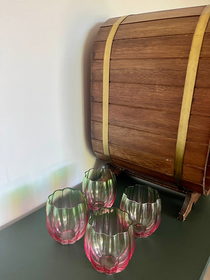 Vintage Barrel Wine Rack