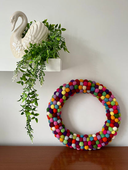 Gorgeous Swan Pot with Greenery
