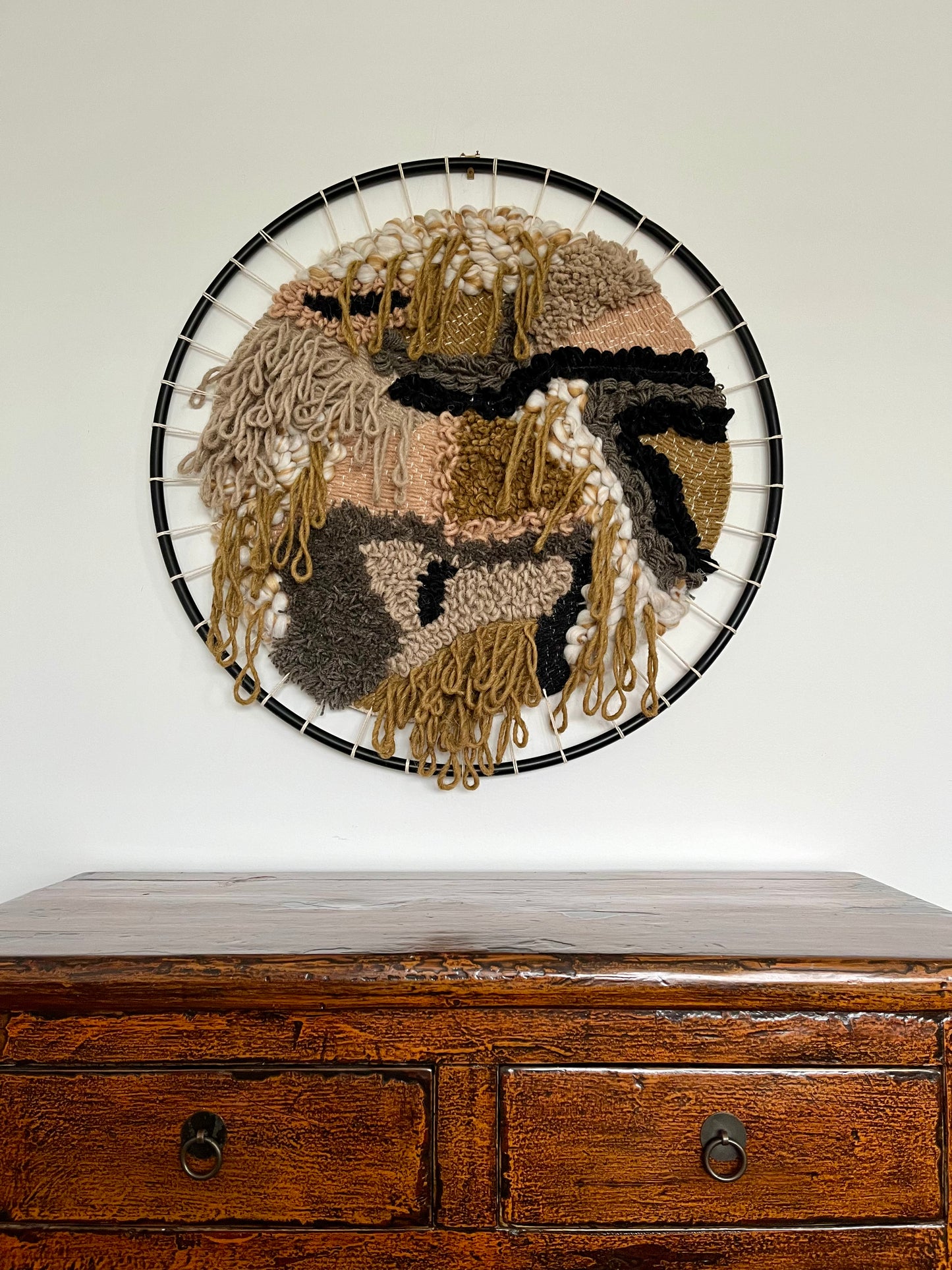 Pretty Woven Wall Hanging