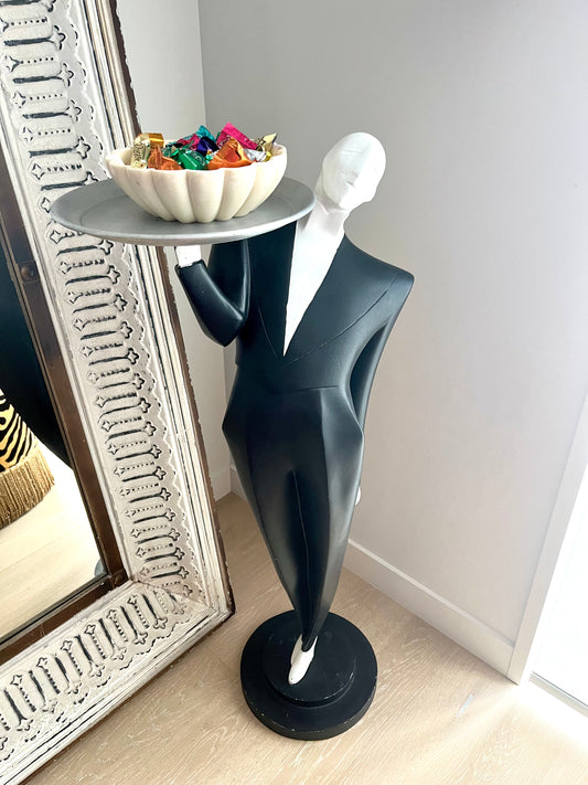 Funky Waiter Statue
