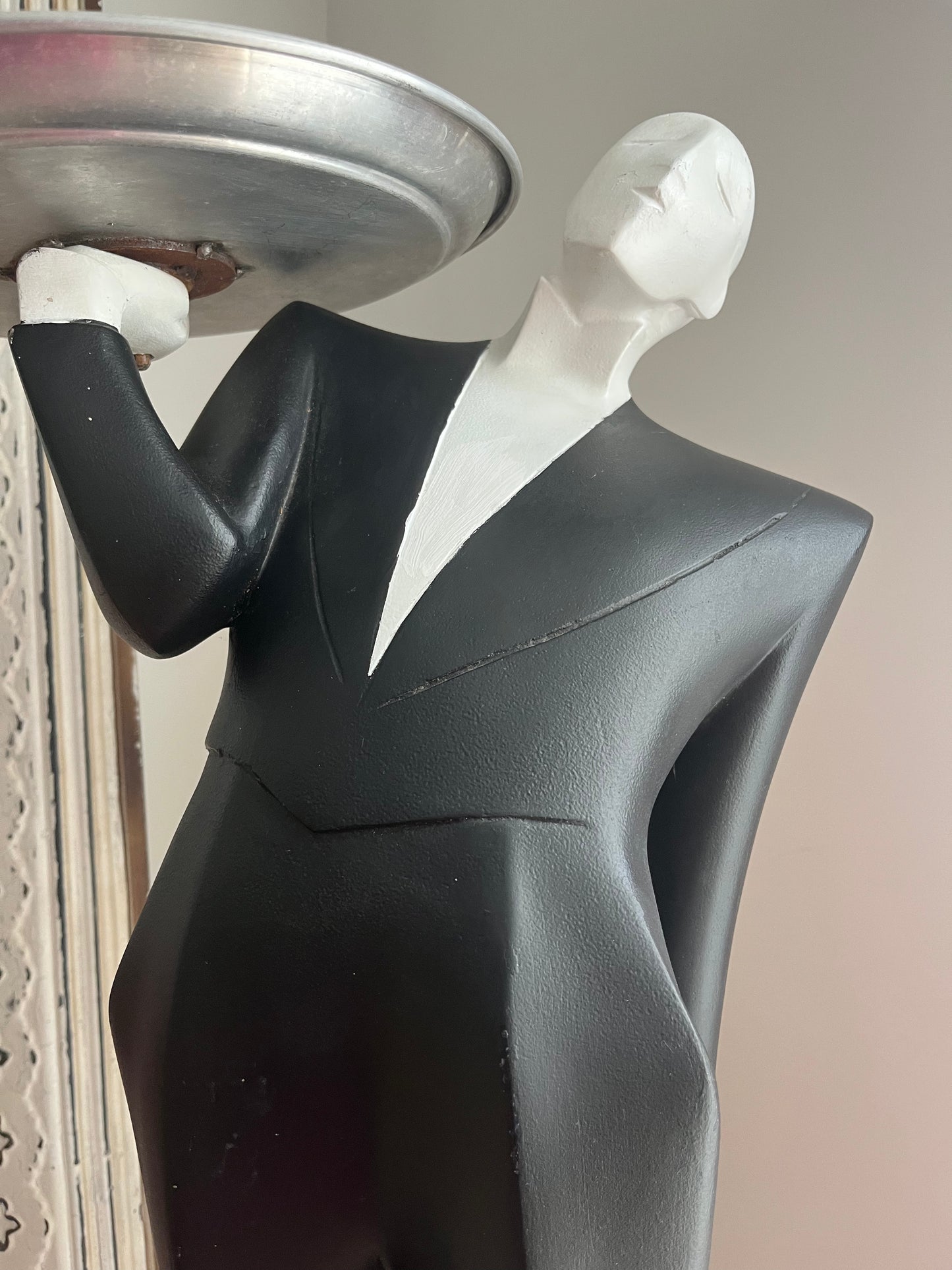 Funky Waiter Statue
