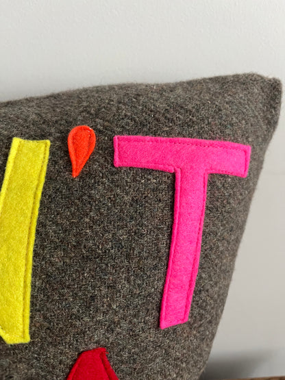 Don't Be A Dick Cushion